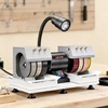 image:imageVEVOR Cabbing Machine 6 14HP 1800rpm Efficient Lapidary Rock Grinder Polisher With Lamp amp Water Pump Gem Faceting Machine Rock Grinding Machine for Gem Jade Stone Create Cabochons for Necklaces8 14HP 1800rpm