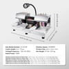 image:imageVEVOR Cabbing Machine 6 14HP 1800rpm Efficient Lapidary Rock Grinder Polisher With Lamp amp Water Pump Gem Faceting Machine Rock Grinding Machine for Gem Jade Stone Create Cabochons for Necklaces6 inch