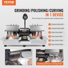 image:imageVEVOR Cabbing Machine 6 14HP 1800rpm Efficient Lapidary Rock Grinder Polisher With Lamp amp Water Pump Gem Faceting Machine Rock Grinding Machine for Gem Jade Stone Create Cabochons for Necklaces6 inch