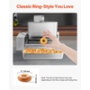 image:imageVEVOR Commercial Automatic Donuts Machine 4 Rows Donuts Making Equipment 240 pcshour Electric High Power Doughnut Maker Stainless Steel Frying Auto Fryer with Intelligent ControlSilver