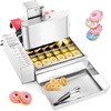 image:imageVEVOR Commercial Automatic Donuts Machine 4 Rows Donuts Making Equipment 240 pcshour Electric High Power Doughnut Maker Stainless Steel Frying Auto Fryer with Intelligent ControlSilver