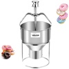 image:imageVEVOR Commercial Automatic Donuts Machine 4 Rows Donuts Making Equipment 240 pcshour Electric High Power Doughnut Maker Stainless Steel Frying Auto Fryer with Intelligent ControlStainless steel