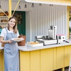 image:imageVEVOR Commercial Automatic Donuts Machine 4 Rows Donuts Making Equipment 240 pcshour Electric High Power Doughnut Maker Stainless Steel Frying Auto Fryer with Intelligent ControlSilver