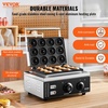 image:imageVEVOR Commercial Automatic Donuts Machine Single Row Donuts Making Equipment Stainless Steel Frying Auto Fryer with 3 Size Molds Auto CountingSliver