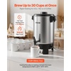 image:imageVEVOR Commercial Coffee Urn 40 Cups 63 qt 1090W Hot Beverage Dispenser2029 Ounces