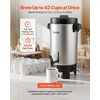 image:imageVEVOR Commercial Coffee Urn 40 Cups 63 qt 1090W Hot Beverage Dispenser40 Cups