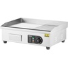 image:imageVEVOR Commercial Electric Griddle 18 Countertop Flat Top Griddle22 Half Flat