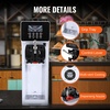 image:imageVEVOR Commercial Ice Cream Machine 106 QTH Yield 1000W Soft Serve Countertop Ice Cream Maker Single Flavor 4L Hopper amp 16L Cylinder LCD Display Auto Clean PreCooling Restaurant Snack Bar