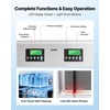 image:imageVEVOR Commercial Ice Cream Machine 3444LH Yield DualCompressor Freestanding Soft Serve Ice Cream Maker with 2  10L Hoppers amp 3 Flavors PreCooling Puffing LowMix Alert for Snack Dessert Shops