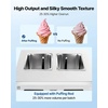 image:imageVEVOR Commercial Ice Cream Machine 3444LH Yield DualCompressor Freestanding Soft Serve Ice Cream Maker with 2  10L Hoppers amp 3 Flavors PreCooling Puffing LowMix Alert for Snack Dessert Shops