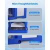 image:imageVEVOR Commercial Ice Shaver Crusher 265lbs Per Hour Electric Snow Cone Maker with 44lbs Ice Box 650W Tabletop Shaved Ice Machine for Parties Events Snack Bar Home and Commercial UseBlue