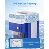 image:imageVEVOR Commercial Ice Shaver Crusher 265lbs Per Hour Electric Snow Cone Maker with 44lbs Ice Box 650W Tabletop Shaved Ice Machine for Parties Events Snack Bar Home and Commercial UseBlue