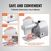 image:imageVEVOR Commercial Meat Tenderizer Heavy Duty 304 Stainless Steel Kitchen Tool with Meat Tong Cleaning Brush and Tray 750W Electric Meat Tenderizer Machine for Beef Turkey Chicken Pork and Fish195 inch