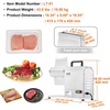 image:imageVEVOR Commercial Meat Tenderizer Heavy Duty 304 Stainless Steel Kitchen Tool with Meat Tong Cleaning Brush and Tray 750W Electric Meat Tenderizer Machine for Beef Turkey Chicken Pork and Fish17 inch