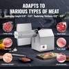 image:imageVEVOR Commercial Meat Tenderizer Heavy Duty 304 Stainless Steel Kitchen Tool with Meat Tong Cleaning Brush and Tray 750W Electric Meat Tenderizer Machine for Beef Turkey Chicken Pork and Fish195 inch