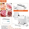 image:imageVEVOR Commercial Meat Tenderizer Heavy Duty 304 Stainless Steel Kitchen Tool with Meat Tong Cleaning Brush and Tray 750W Electric Meat Tenderizer Machine for Beef Turkey Chicken Pork and Fish195 inch