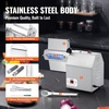 image:imageVEVOR Commercial Meat Tenderizer Heavy Duty 304 Stainless Steel Kitchen Tool with Meat Tong Cleaning Brush and Tray 750W Electric Meat Tenderizer Machine for Beef Turkey Chicken Pork and Fish195 inch