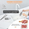 image:imageVEVOR Commercial Meat Tenderizer Heavy Duty 304 Stainless Steel Kitchen Tool with Meat Tong Cleaning Brush and Tray 750W Electric Meat Tenderizer Machine for Beef Turkey Chicken Pork and Fish17 inch