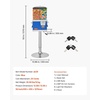 image:imageVEVOR Commercial Vending Machine Triple Compartment Candy Dispenser with Iron Stand Gumball and Candy Machine for Business Coin Operated Gumball Bank for Toy Capsules Bouncy Balls Candy Nut BlackBlue
