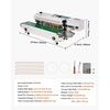 image:imageVEVOR Continuous Bag Band Sealing Machine 024047 in612 mm Seal Width Horizontal Band Sealer Machine with Digital Temperature Control Carbon Steel Bag Sealer for 00208 mm Plastic Bags FilmsInflate