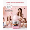 image:imageVEVOR Cotton Candy Machine Commercial 1000W Electric Candy Floss Maker Easy Use with 15 inch Stainless Steel Bowl and Sugar Scoop Makes Hard Candy for Home Kids Birthday Family Party BluePinkStraight Surface