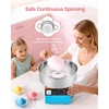 image:imageVEVOR Cotton Candy Machine Commercial 1000W Electric Candy Floss Maker Easy Use with 15 inch Stainless Steel Bowl and Sugar Scoop Makes Hard Candy for Home Kids Birthday Family Party BlueBlueStraight Surface