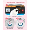 image:imageVEVOR Cotton Candy Machine Commercial 1000W Electric Candy Floss Maker Easy Use with 15 inch Stainless Steel Bowl and Sugar Scoop Makes Hard Candy for Home Kids Birthday Family Party BlueBlueStraight Surface