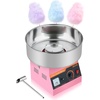 image:imageVEVOR Cotton Candy Machine Commercial 1000W Electric Candy Floss Maker Easy Use with 15 inch Stainless Steel Bowl and Sugar Scoop Makes Hard Candy for Home Kids Birthday Family Party BluePinkSlant Surface