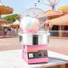 image:imageVEVOR Cotton Candy Machine Commercial 1000W Electric Candy Floss Maker Easy Use with 15 inch Stainless Steel Bowl and Sugar Scoop Makes Hard Candy for Home Kids Birthday Family Party BluePinkSlant Surface