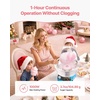 image:imageVEVOR Cotton Candy Machine Commercial 1000W Electric Candy Floss Maker Easy Use with 15 inch Stainless Steel Bowl and Sugar Scoop Makes Hard Candy for Home Kids Birthday Family Party BlueBlueSlant Surface