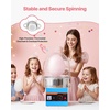 image:imageVEVOR Cotton Candy Machine Commercial 1000W Electric Candy Floss Maker Easy Use with 15 inch Stainless Steel Bowl and Sugar Scoop Makes Hard Candy for Home Kids Birthday Family Party BlueBlueSlant Surface