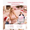 image:imageVEVOR Cotton Candy Machine Commercial 1000W Electric Candy Floss Maker Easy Use with 15 inch Stainless Steel Bowl and Sugar Scoop Makes Hard Candy for Home Kids Birthday Family Party BluePinkSlant Surface