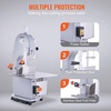 image:imageVEVOR Electric Bonesaw Machine 1100W Meat Bandsaw 043 Cutting ThicknessCountertop 1100W