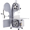 image:imageVEVOR Electric Bonesaw Machine 1100W Meat Bandsaw 043 Cutting ThicknessCountertop 1100W