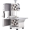 image:imageVEVOR Electric Bonesaw Machine 1100W Meat Bandsaw 043 Cutting ThicknessCountertop 2200W