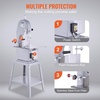 image:imageVEVOR Electric Bonesaw Machine 1100W Meat Bandsaw 043 Cutting ThicknessVertical 1500W