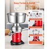 image:imageVEVOR Electric Milk Cream Separator 60LH Output 10500RPM Milk Cream Centrifugal Separator 304 Stainless Steel Goat Cow Milk Skimmer Separating Machine with 45L Bowl Capacity 40W 100240VRound Base