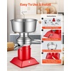 image:imageVEVOR Electric Milk Cream Separator 60LH Output 10500RPM Milk Cream Centrifugal Separator 304 Stainless Steel Goat Cow Milk Skimmer Separating Machine with 45L Bowl Capacity 40W 100240VSquare Base