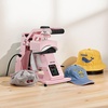 image:imageVEVOR Hat Heat Press Machine with 4pcs Interchangeable Platens Precise Temperature and Time Control Hat Press for HTV Iron On and Sublimation Projects for Caps Headbands Cuffs Face Masks GreenPink