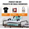 image:imageVEVOR Heat Press Machine 12x10in Clamshell Sublimation Transfer Printer12x10Green