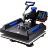 image:imageVEVOR Heat Press Machine 12x10in Clamshell Sublimation Transfer Printer5in115x15Blue