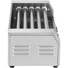 image:imageVEVOR Hot Dog Roller 12 Hot Dog 5 Rollers Stainless Steel Sausage Grill Cooker 750W Commercial Hot Dog Machine with Dual Temp Control Cover Side Storage Box Removable Shelf amp Oil Drip Tray5 Rollers