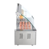 image:imageVEVOR Hot Dog Roller 7 Rollers 18 Hot Dogs Capacity 1050W Stainless Sausage Grill Cooker Machine with Dual Temp Control Glass Hood Acrylic Cover Bun Warmer Shelf Removable Oil Drip Tray ETL Certified5 RollersCover