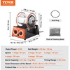 image:imageVEVOR Jewelry Polisher Tumbler 66lbs3kg Capacity Mini Rotary Tumbler Machine with 060 Minutes Timer 5 Speeds Jewelry Rotary Finisher for Surface Polishing Grinding Buffing Gemstones Jewels Coins3kg