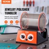 image:imageVEVOR Jewelry Polisher Tumbler 66lbs3kg Capacity Mini Rotary Tumbler Machine with 060 Minutes Timer 5 Speeds Jewelry Rotary Finisher for Surface Polishing Grinding Buffing Gemstones Jewels Coins5kg