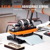 image:imageVEVOR Leather Cutting Machine 102 x 47 in Embossing Plate Manual Die Cutter 047 in Pressure Stroke Leather Embossing Machine Dual Guide Shafts Die Cut Machine for Various of Materials18x10 cm