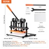 image:imageVEVOR Leather Cutting Machine 102 x 47 in Embossing Plate Manual Die Cutter 047 in Pressure Stroke Leather Embossing Machine Dual Guide Shafts Die Cut Machine for Various of Materials28x14 cm