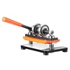 image:imageVEVOR Leather Cutting Machine 102 x 47 in Embossing Plate Manual Die Cutter 047 in Pressure Stroke Leather Embossing Machine Dual Guide Shafts Die Cut Machine for Various of Materials18x10 cm
