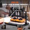 image:imageVEVOR Leather Cutting Machine 102 x 47 in Embossing Plate Manual Die Cutter 047 in Pressure Stroke Leather Embossing Machine Dual Guide Shafts Die Cut Machine for Various of Materials26x12 cm