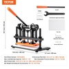 image:imageVEVOR Leather Cutting Machine 102 x 47 in Embossing Plate Manual Die Cutter 047 in Pressure Stroke Leather Embossing Machine Dual Guide Shafts Die Cut Machine for Various of Materials26x12 cm